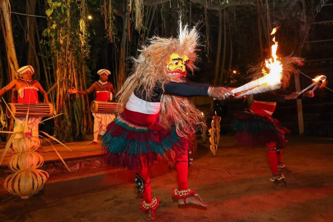 Фольклорное шоу в Шри Ланке